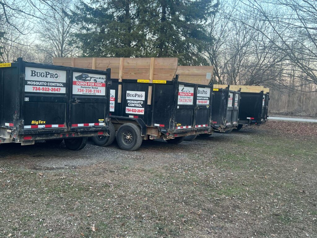 Dump Trailer Rental - Dumps For You- Dumpster Rental Ann arbor, Milan, Canton Michigan