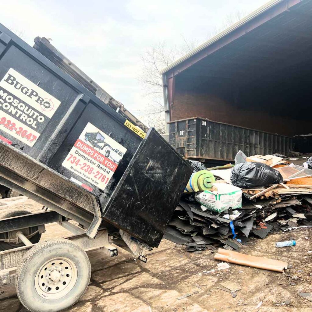 Dumpster 15 and 20 yard in Milan, Michigan