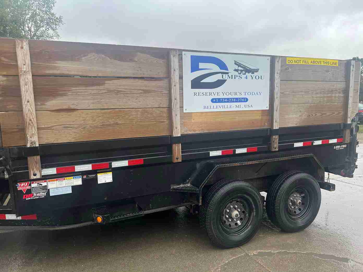 15 and 20 yard dumpster rental Wayne, County, Michigan 48187,48188