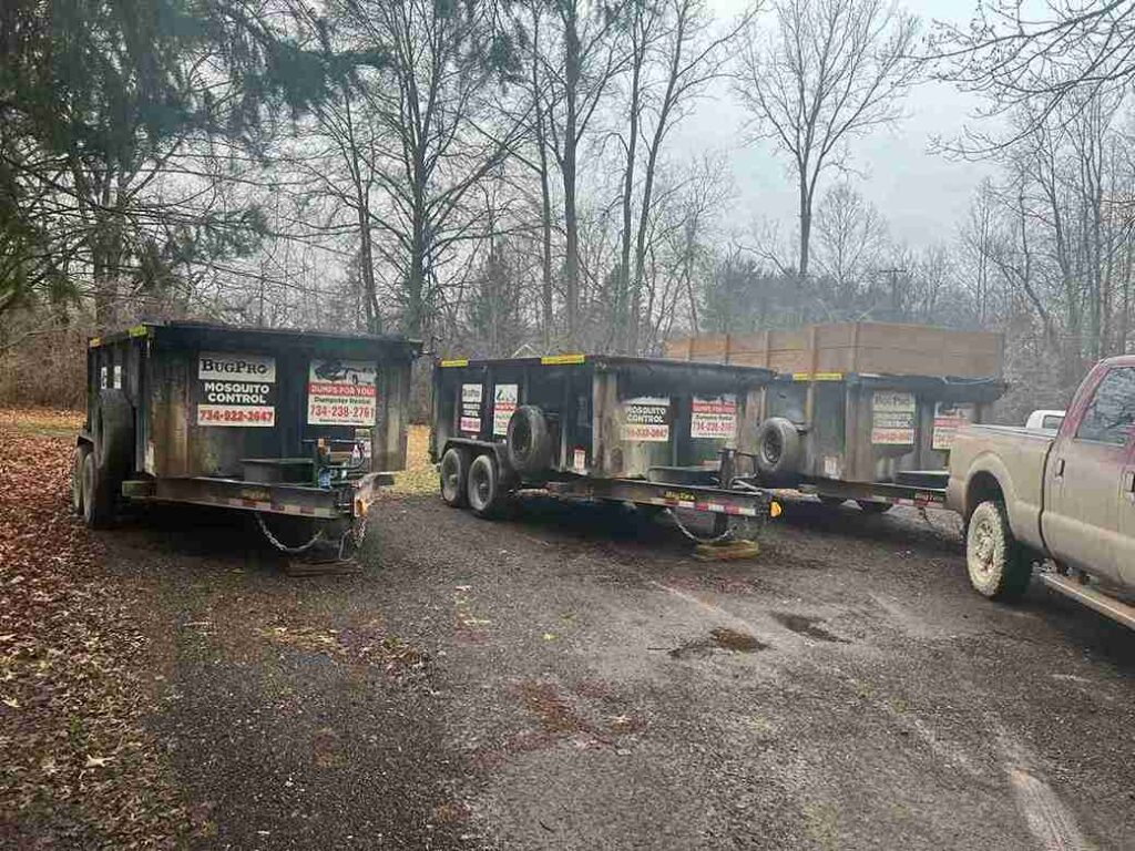 Dumpsters for rental in Wayne County, Michigan