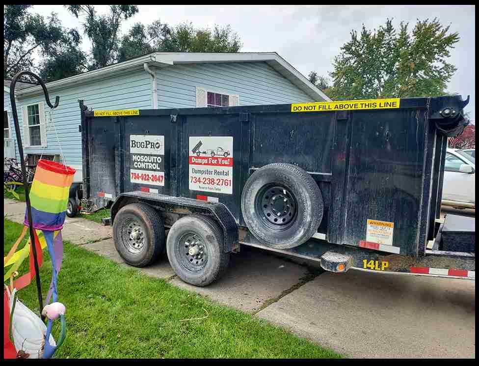 Dumpster Rental In Canton, Michigan.